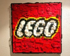 LEGO Logo Schild Sign Unikat