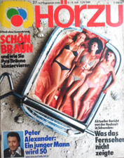 HÖRZU 27-1976 Z TV: 3.-9.7. Peter Alexander Michael Landon Windjammer 1946 Mecki