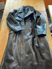 VK79  Leather Coat gay Leder