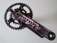 MTB/Gravel Kurbelgarnitur Rotor 3DF175 mm für BB30/386 mit 38/24