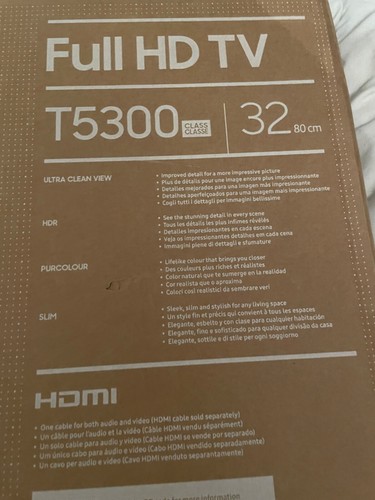 Full samsung 32 - full, zoll