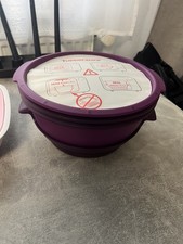 Tupperware 101 Micro Combi Gourmet Dampfgarer Lila Mikrowelle NEU (unbenutzt)