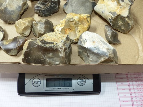 Schöne feuerstein flint - feuerstein,