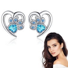 ohrringe katze Hund Pfote