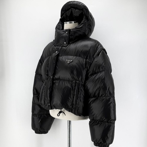 Prada wendbare crop hoodie - prada,
