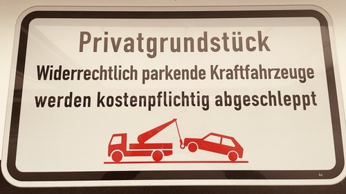 Privatgrundstück schild - privatgrundstück,