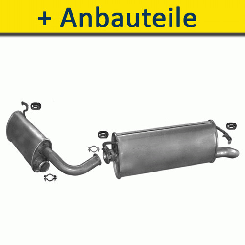 Auspuff auspuffanlage für - auspuff,