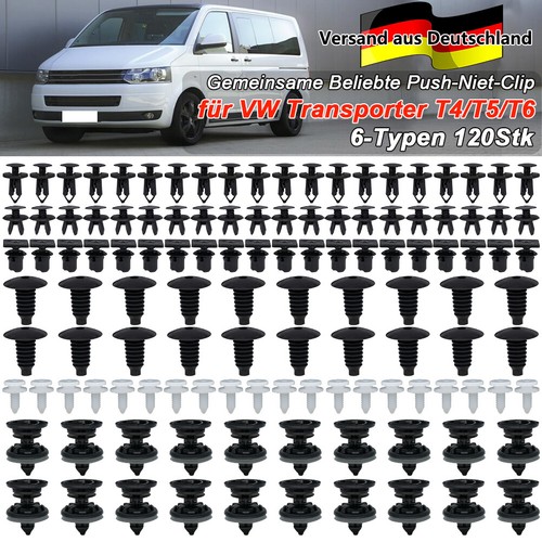 120x befestigung clips - clips, vw