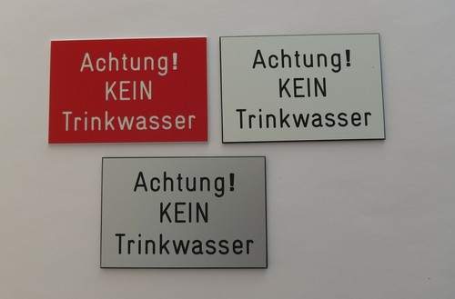 Pvc kunststoff schilder - pvc,