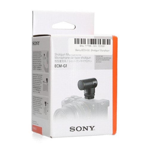 Sony ecm shotgun mikrofon - sony,