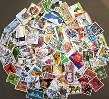 BRD SM + ZM ... 500 Stck nur DM + Doppelnominale, papierfrei, mit Rundstempel