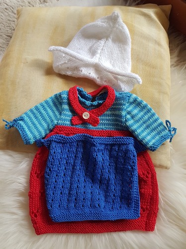 Puppenkleidung strick kleid - puppenkleidung,, strick,