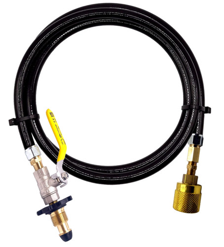 Gas nachfüllset adapter - 4m, gas-nachfüllset