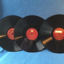 Konvolut 3 Schellacks Johannes