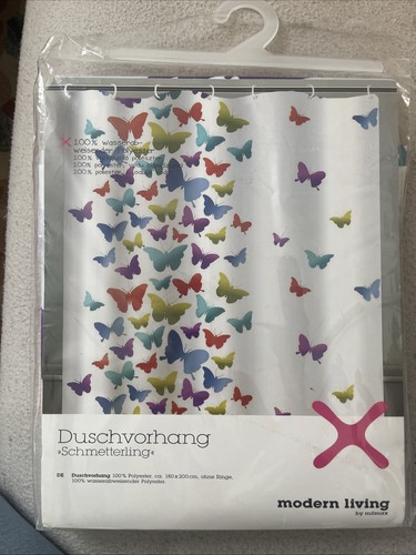 Duschvorhang schmetterling - duschvorhang,