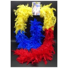 BLAU GELB ROTE FEDER BOA