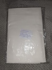 2 schöne DDR Bettlaken/Betttücher, Wollweiß #Neu# in OVP