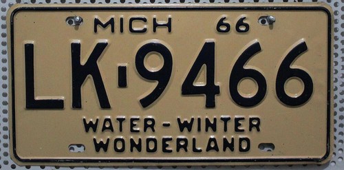 Michigan nummernschild usa - michigan,