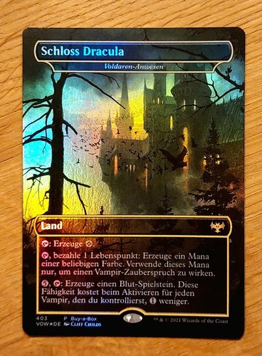 Mtg magic foil schloss - mtg,