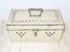 Vintage Blechdosen Schatulle