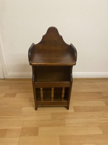 Vintage wandregal aus massivem - vintage,