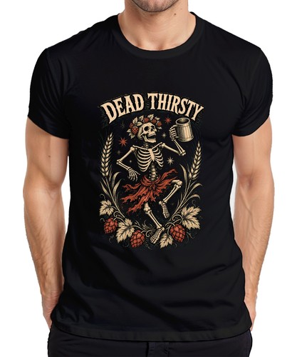 Dead thirsty skelett - skelett, totenkopf