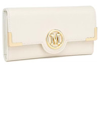 Damen Geldbörse Lang PU Leder