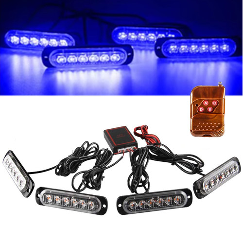 4stk 6led auto frontblitzer - 4stk,