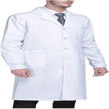 Weiß Laborkittel Damen Herren