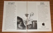 Seltene Werbung APPLE Computer