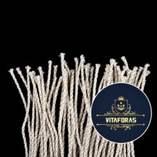 10x Docht Benzin Premium Kupferdraht Universal Baumwoll Kern Feuerzeug Zubehör