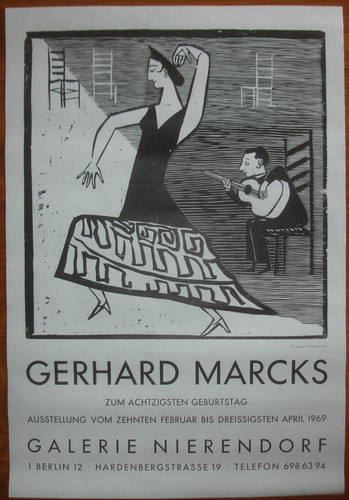 Großes plakat gerhard marcks - großes,