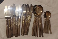 24 teiliges VINTAGE MICHELIN BESTECK 100 Silberauflage