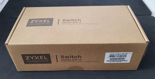 Zyxel gs1200 8hp - zyxel, gigabit