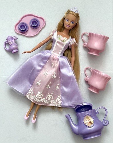 Barbie tea party rapunzel - tea,