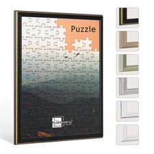 Puzzlerahmen Kalypso Rahmen schmal in 8 Farben für Teile Puzzle Rahmen Boho