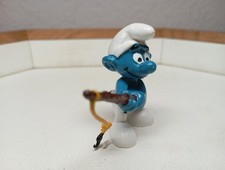 Schleich Schlumpf Angler - 20101 - Schlümpfe Fischer Angel dunkelbraun fishermen