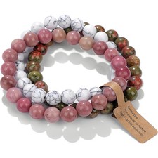 Handgemachtes Natursteinperlen