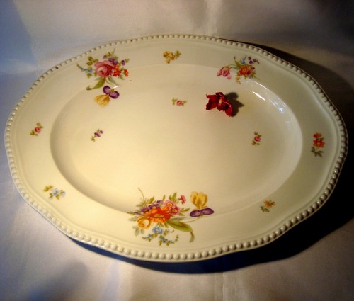 Große rosenthal platte - große,