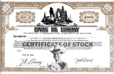 3 x EWING Oil Company, Dallas, Texas - 1980, DEKO/Jux-/Spass-Aktie (100 Shares)