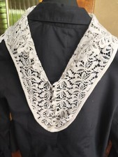 Spitzen Einsatz Spitze Ausschnitt Spitzenkragen aus den 60er Jahren Vintage