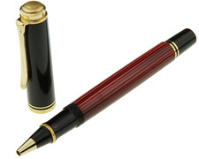 Pelikan Souverän R400 Tintenroller Rot Gold Schwarz Rollerball Classic TOP