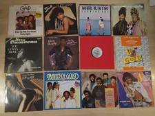 Schallplatten MAXI-SINGEL Sammlung 12x BLACK SOUL FUNK der 1980er