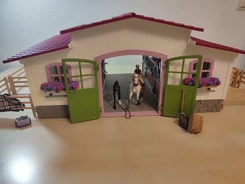 Schleich reiterhof mit - reiterhof, 2