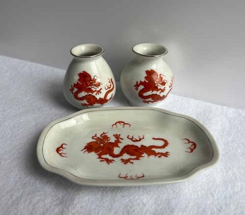 Porzellan set handgemalt - porzellan,