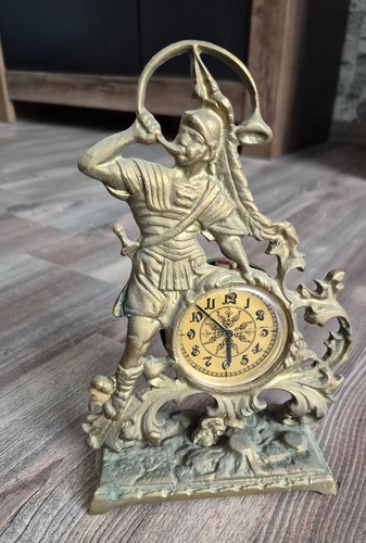Kaminuhr messingguß uhr - messingguß,