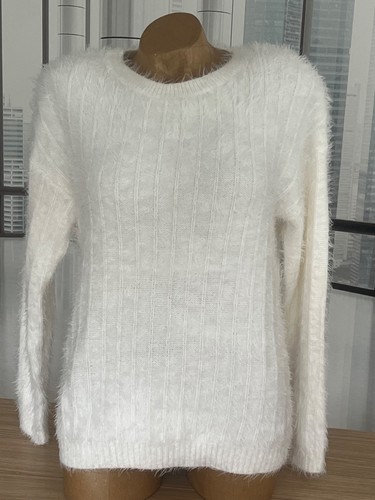 Edel weißer strick pullover - edel,