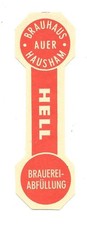Bieretikett Brauhaus Auer