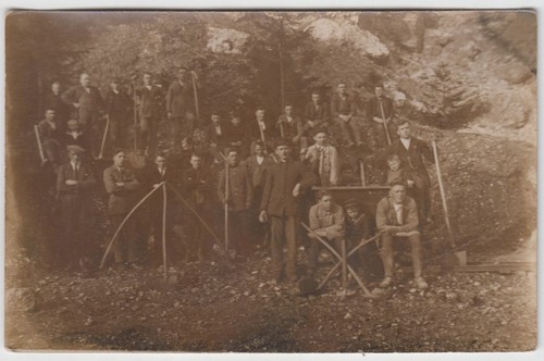 Gruppenfoto bergarbeiter - gruppenfoto,