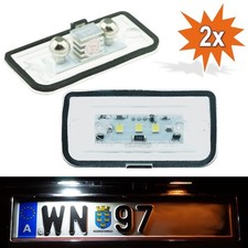 2x LED Kennzeichenbeleuchtung